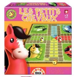 Jeu Les Petits Chevaux - Plateau de jeu de 33 x 33 cm