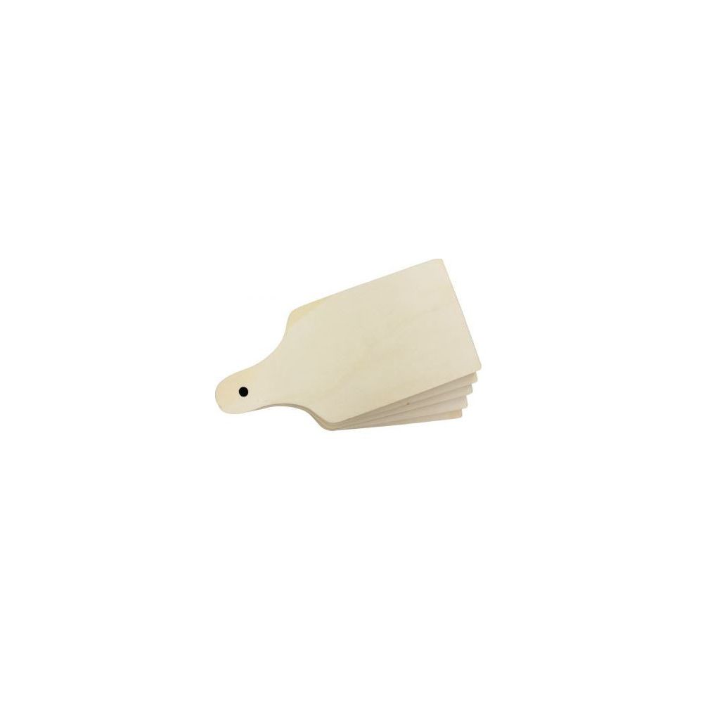 Planchette en bois à décorer - 22 x 10 xm - Ep: 0.8cm (Par 5)