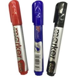 Marqueur perm. SKYGLORY Ogive -NOIR par 12  