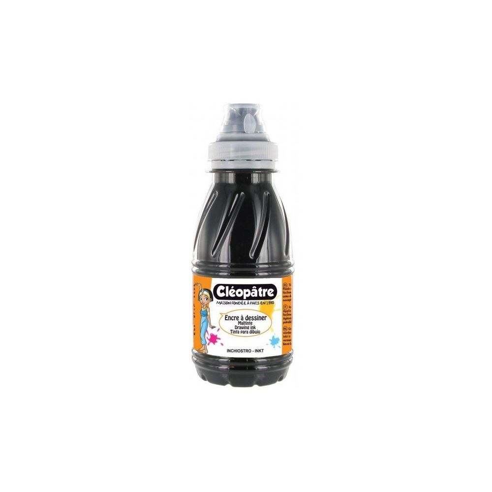 Encre de chine à dessiner CLEOPATRE NOIR - 500 ml