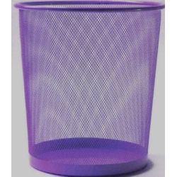 Corbeille papier en métal ajouré 16 litres - ASSORTIES