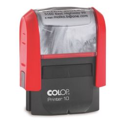 Timbre Monture COLOP Printer 10 (10 x 27mm) - 3 Lignes**