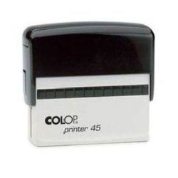 Timbre Monture COLOP Printer 45 (25 x 82mm) - 6 Lignes**