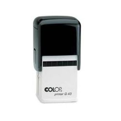 Timbre Monture COLOP Printer Q43 (43 x 43mm) - 10 Lignes**