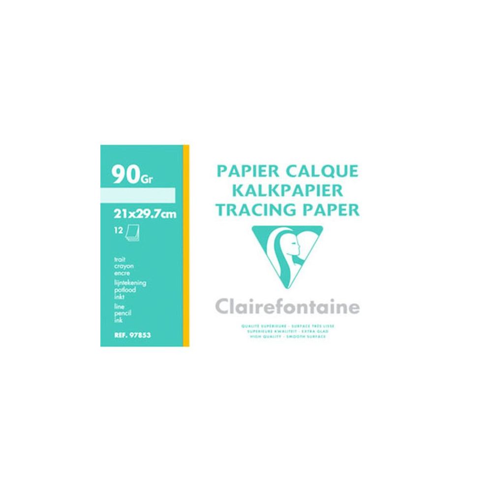 Papier calque A4 - 90/95g - 10 feuilles SELECTA 