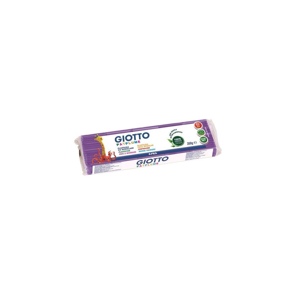 Pate à modeler GIOTTO Patplume - Pain de 350g - VIOLET