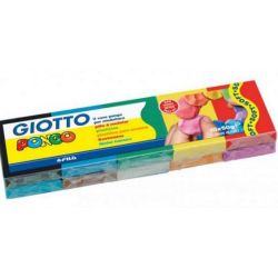 Pate à modeler GIOTTO Pongo - Lot de 10 x 50g - 10 COUL. ASSORTIES