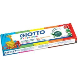 Pate à modeler GIOTTO Patplume - 10 x 50g - Coul. assorties
