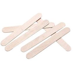 Batonnets de bois naturel (Paquet de 50 unités) 13063