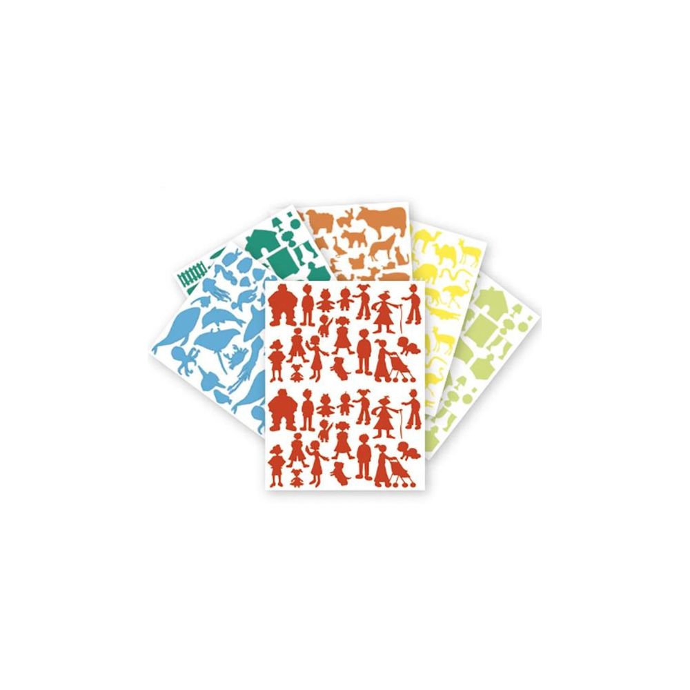 Gommettes MULTI-THEMES (Paquet de 2240 unités)