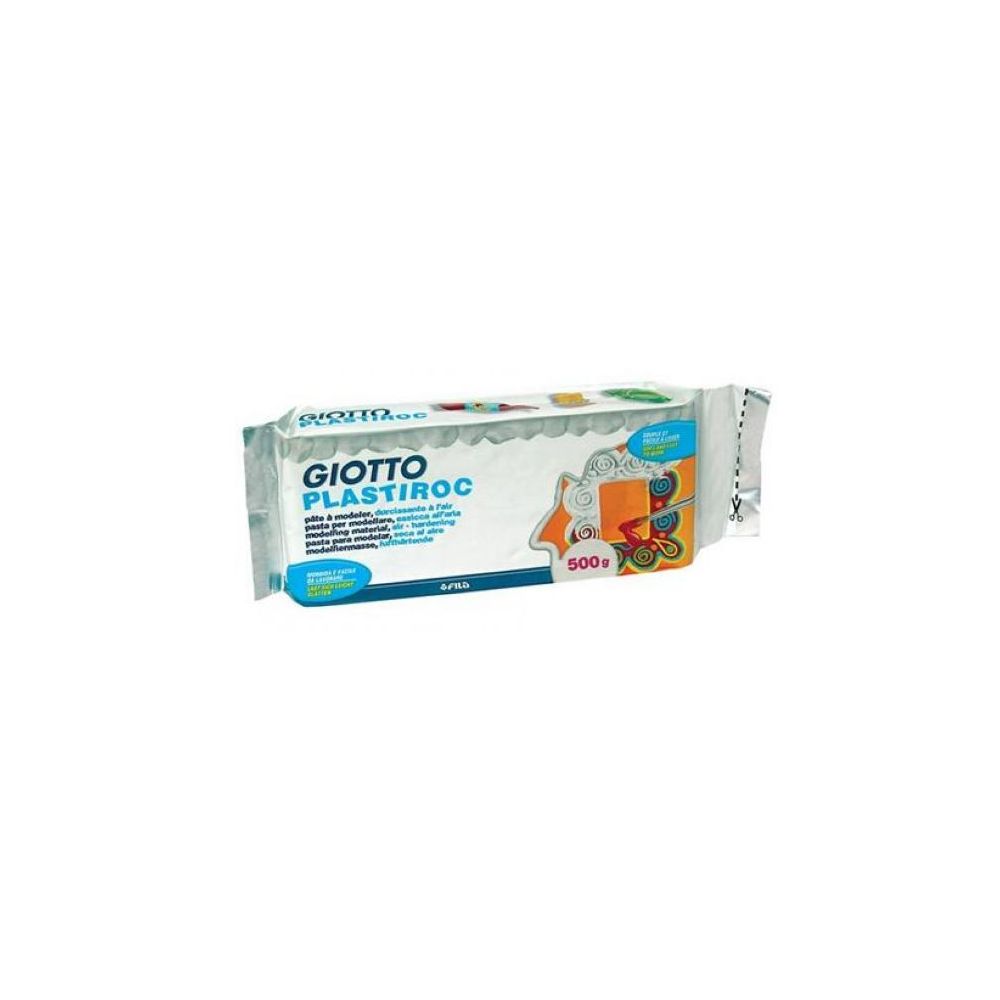 Plastiroc GIOTTO Durcit à l'air - 1Kg - BLANC