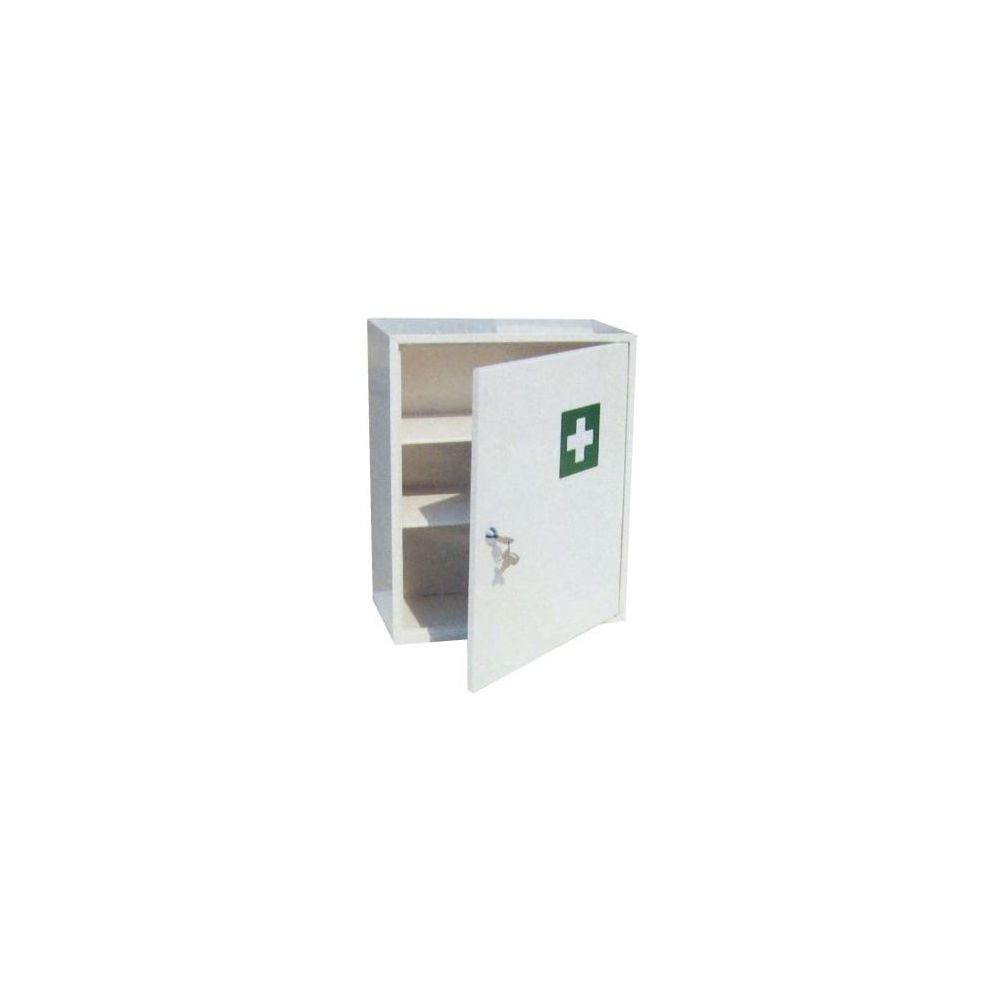 Armoire à Pharmacie RESKAL - 2 étagères - Blanche - 35 x 45 x 13 cm
