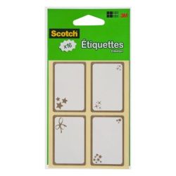 Etiquettes Cadres dorés - Spécial Noël - SCOTCH