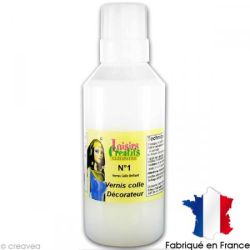 Vernis colle brillant CLEOPATRE - Sans solvant - Sans Acide 100gr