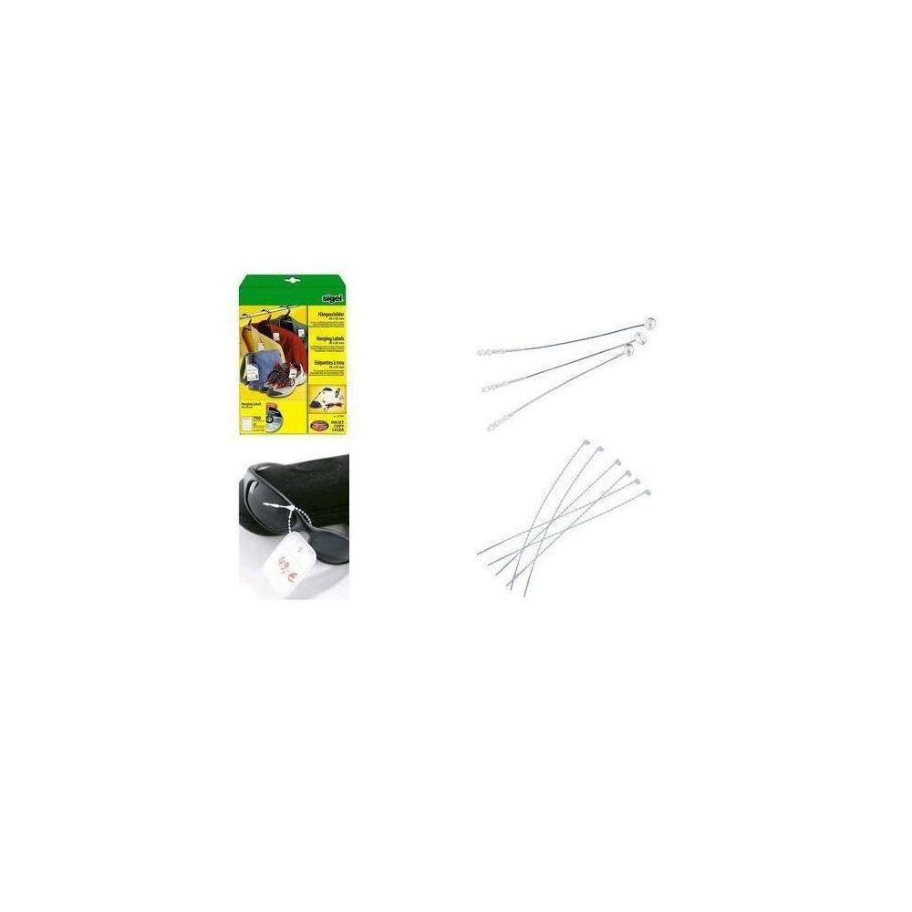 Etiquettes a trou non collante 200gr SIGEL 27 x 40mm (1470 unités)