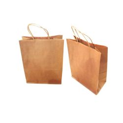 Sac en papier avec cordon - 35 litres Dim : 35 x 25 x 39.5 cm - Kraft