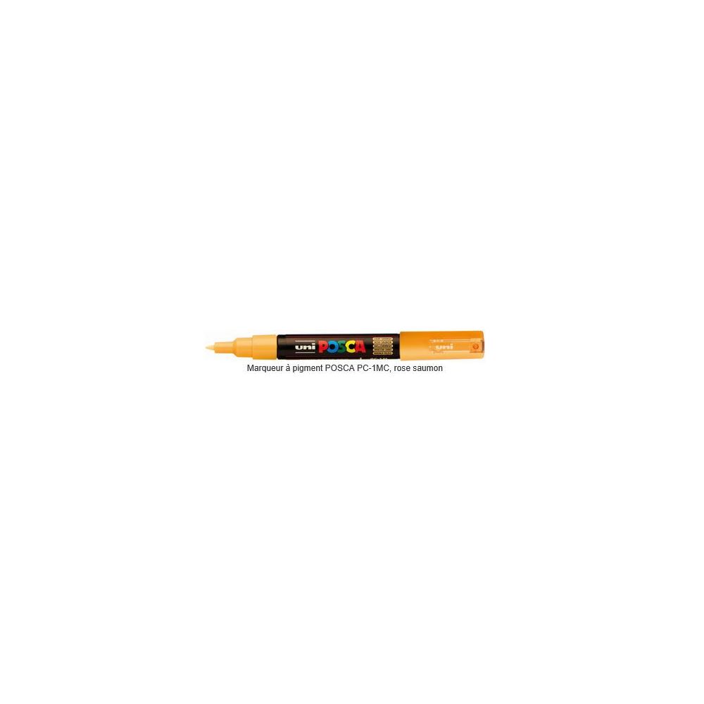 Marqueur gouache POSCA - Ogive 1mm - PC-1MC ORANGE