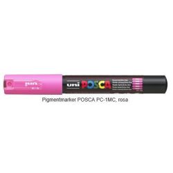 Marqueur gouache POSCA - Ogive 1mm - PC-1MC ROSE