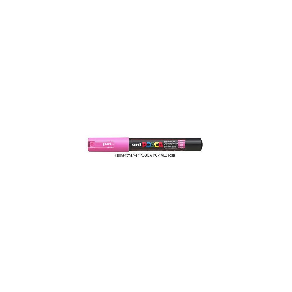 Marqueur gouache POSCA - Ogive 1mm - PC-1MC ROSE
