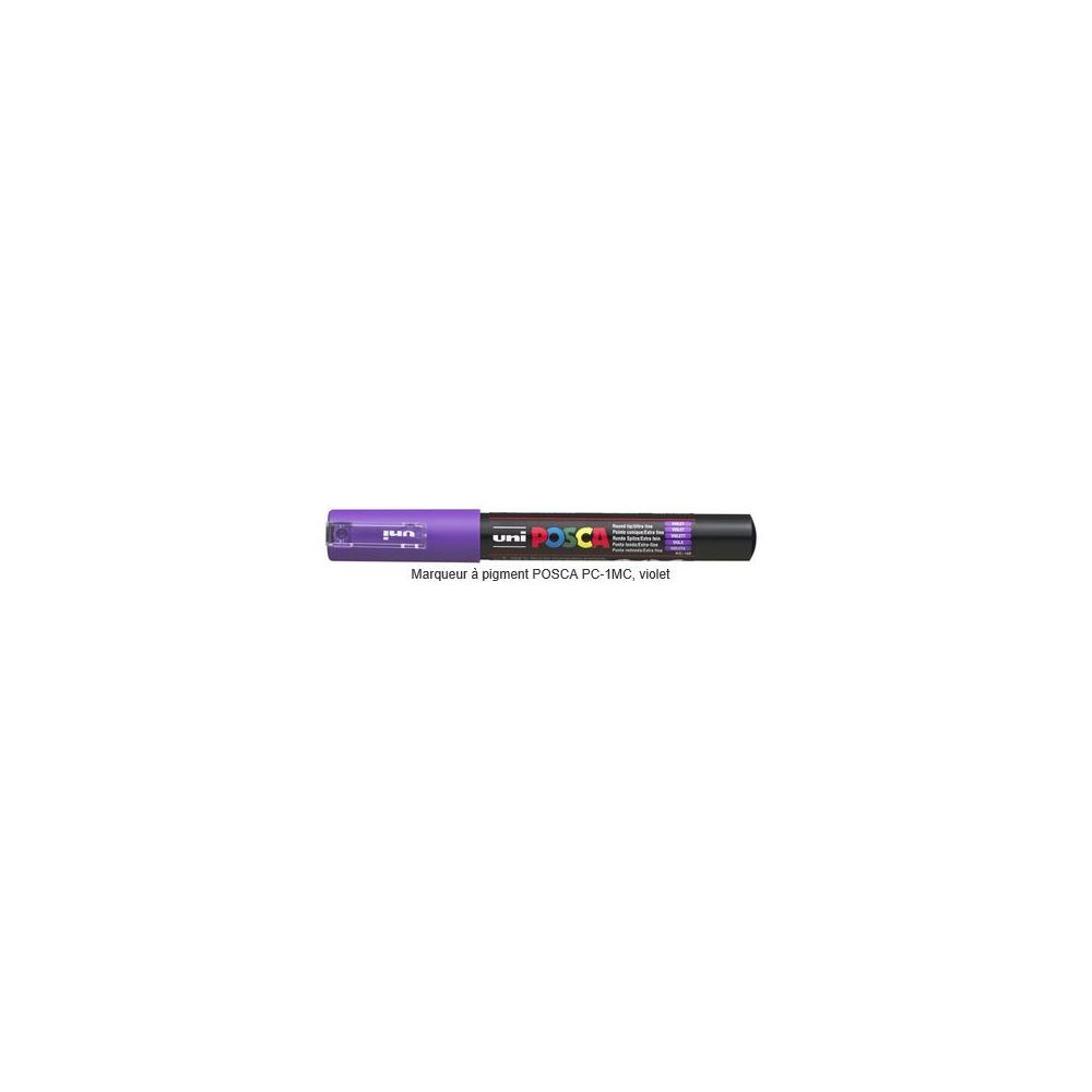 Marqueur gouache POSCA - Ogive 1mm - PC-1MC VIOLET