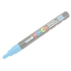 Marqueur gouache POSCA - Ogive fine 1.5mm - PC-3M BLEU CLAIR