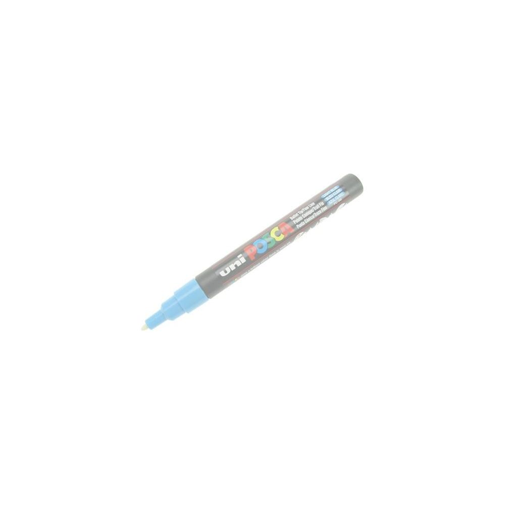 Marqueur gouache POSCA - Ogive fine 1.5mm - PC-3M BLEU CLAIR