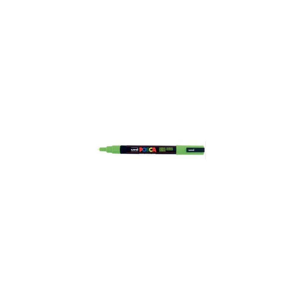 Marqueur gouache POSCA - Ogive fine 1.5mm - PC-3M VERT POMME