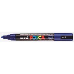 Marqueur gouache POSCA - Ogive 2.5mm - PC-5M BLEU FONCE