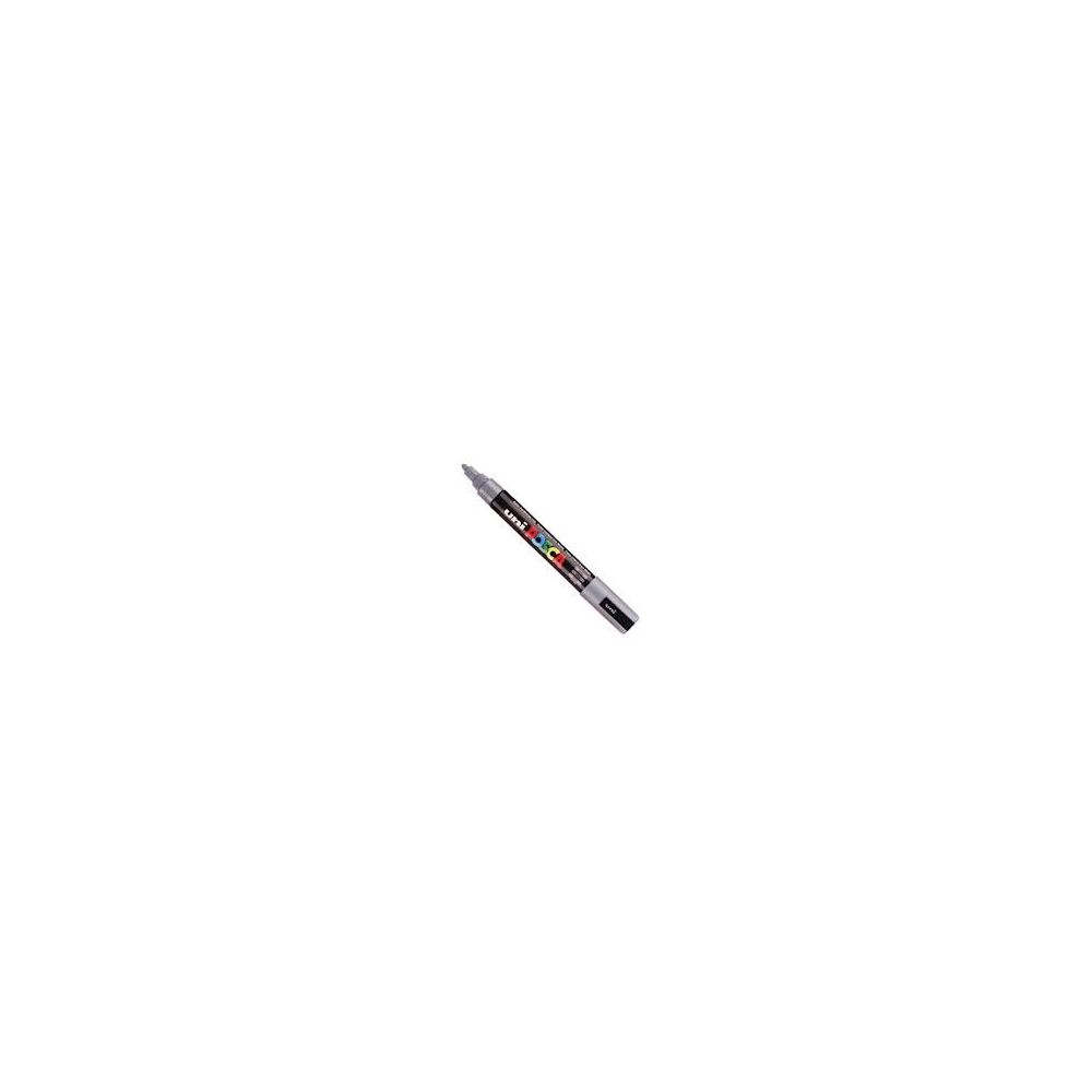 Marqueur gouache POSCA - Ogive 2.5mm - PC-5M GRIS