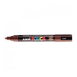 Marqueur gouache POSCA - Ogive 2.5mm - PC-5M MARRON