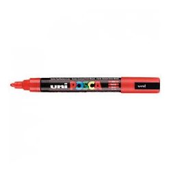 Marqueur gouache POSCA - Ogive 2.5mm - PC-5M ROUGE