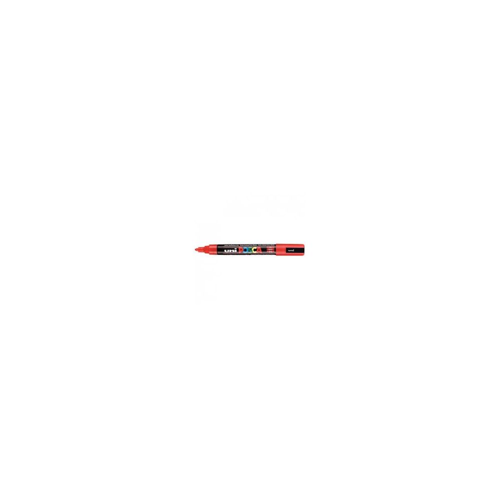 Marqueur gouache POSCA - Ogive 2.5mm - PC-5M ROUGE
