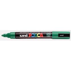Marqueur gouache POSCA - Ogive 2.5mm - PC-5M VERT FONCE