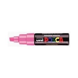 Marqueur gouache POSCA - Biseau 8mm - PC-8K ROSE