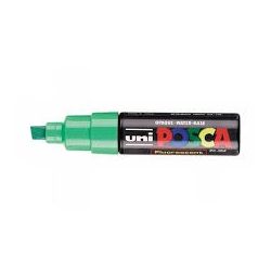 Marqueur gouache POSCA - Biseau 8mm - PC-8K VERT CLAIR