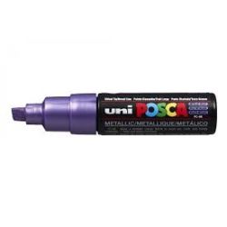 Marqueur gouache POSCA - Biseau 8mm - PC-8K VIOLET