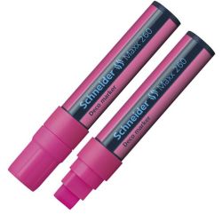 Marqueur Craie SCHNEIDER Maxx 260 - Pointe 5 +15mm - ROSE FLUO