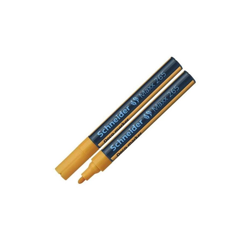 Marqueur Craie SCHNEIDER Maxx 265 - Ogive 2 à 3mm - ORANGE