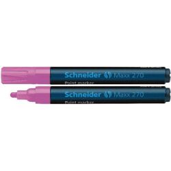 Marqueur gouache SCHNEIDER Maxx 270 - Ogive - 1 à 3mm - ROSE