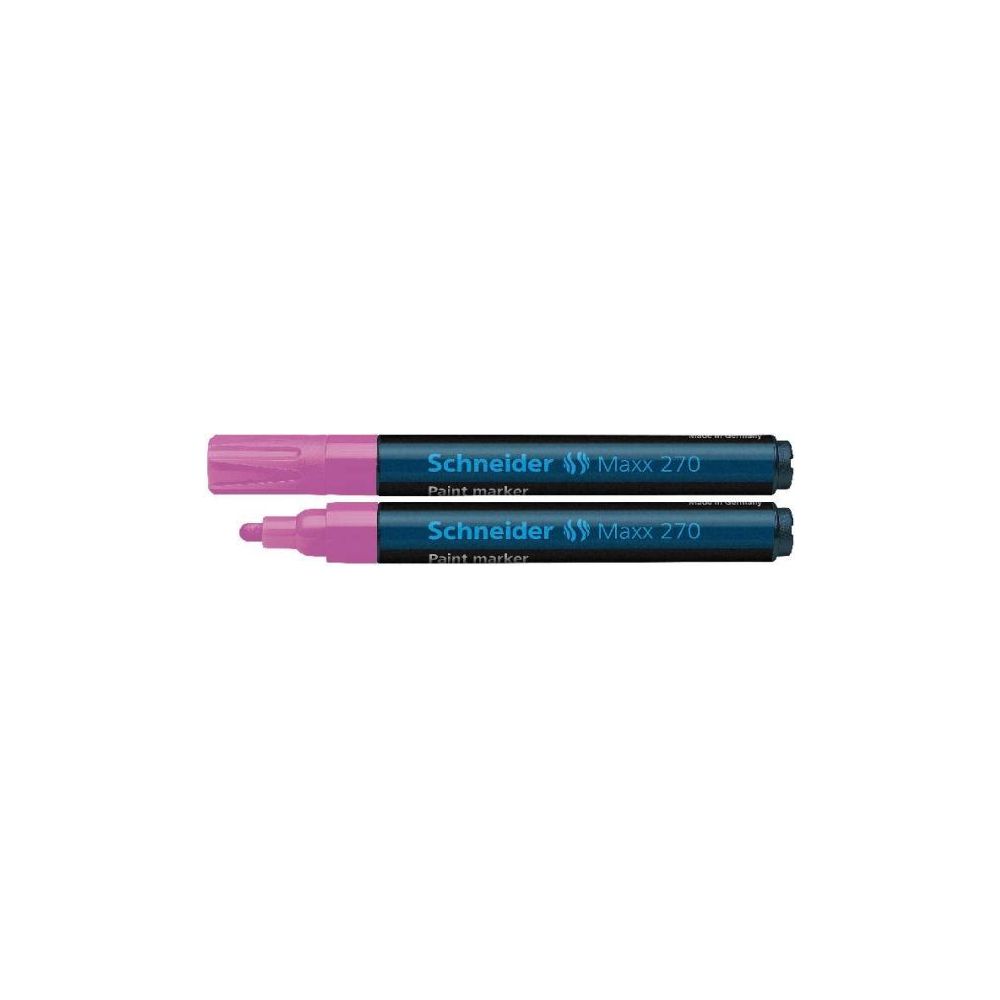 Marqueur gouache SCHNEIDER Maxx 270 - Ogive - 1 à 3mm - ROSE