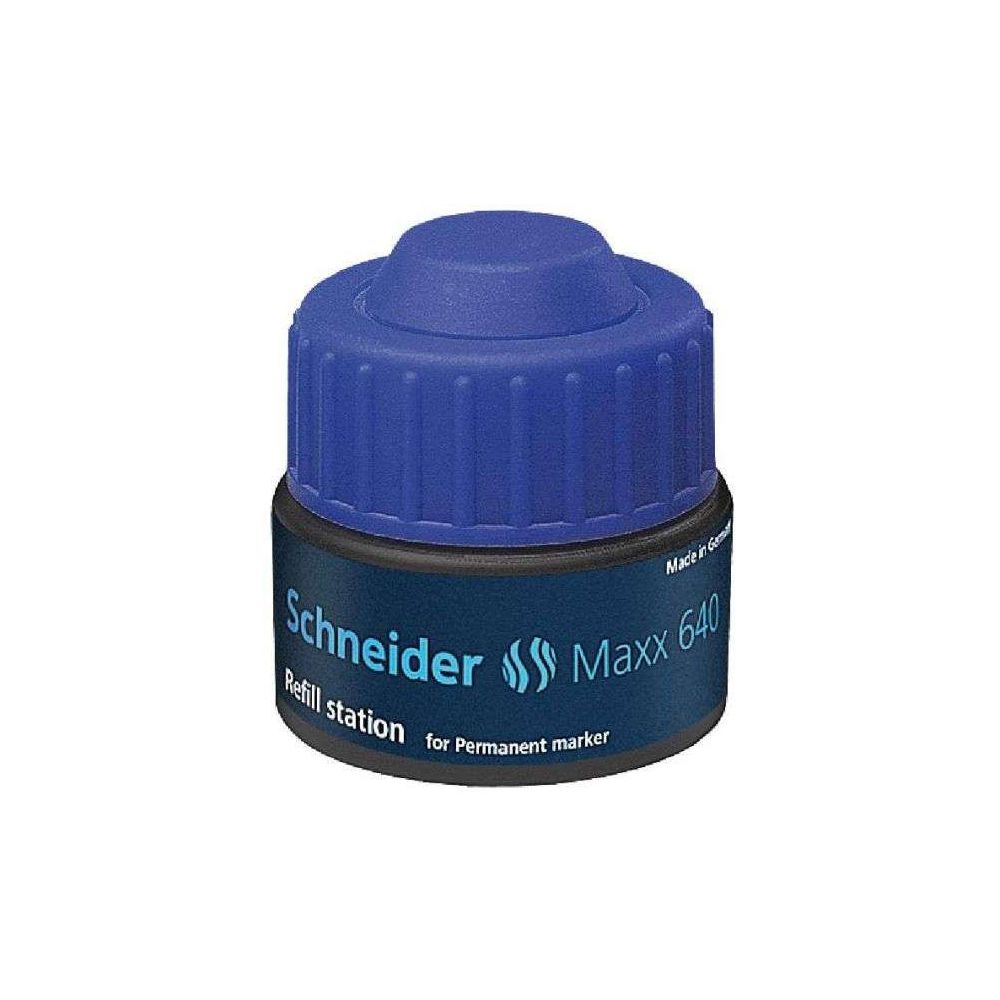 Marqueur recharge SCHNEIDER Maxx 640 30ml BLEU (pour Maxx 130/133) 