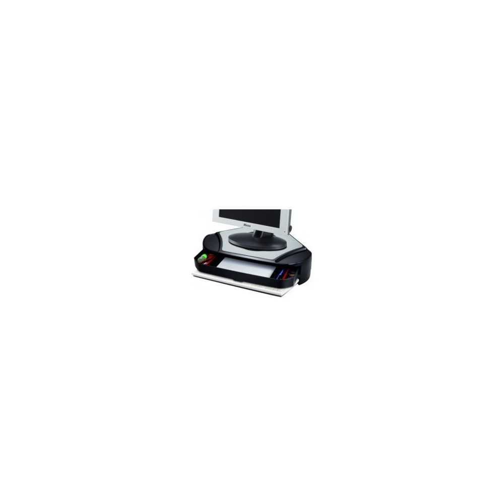 Support Ecran WONDAY Rotatif  / 1 tiroir - NOIR/GRIS
