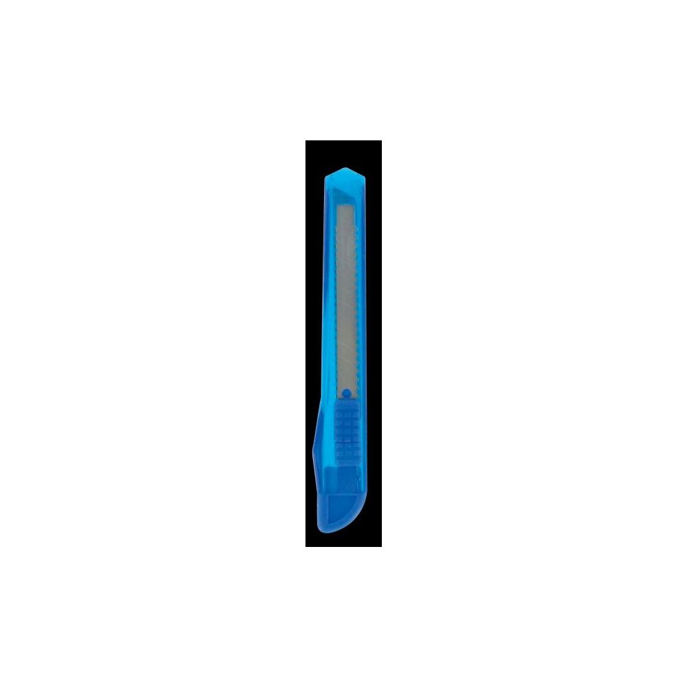 Cutter autobloquant plastique avec 2 lames de 9mm ULMANN 