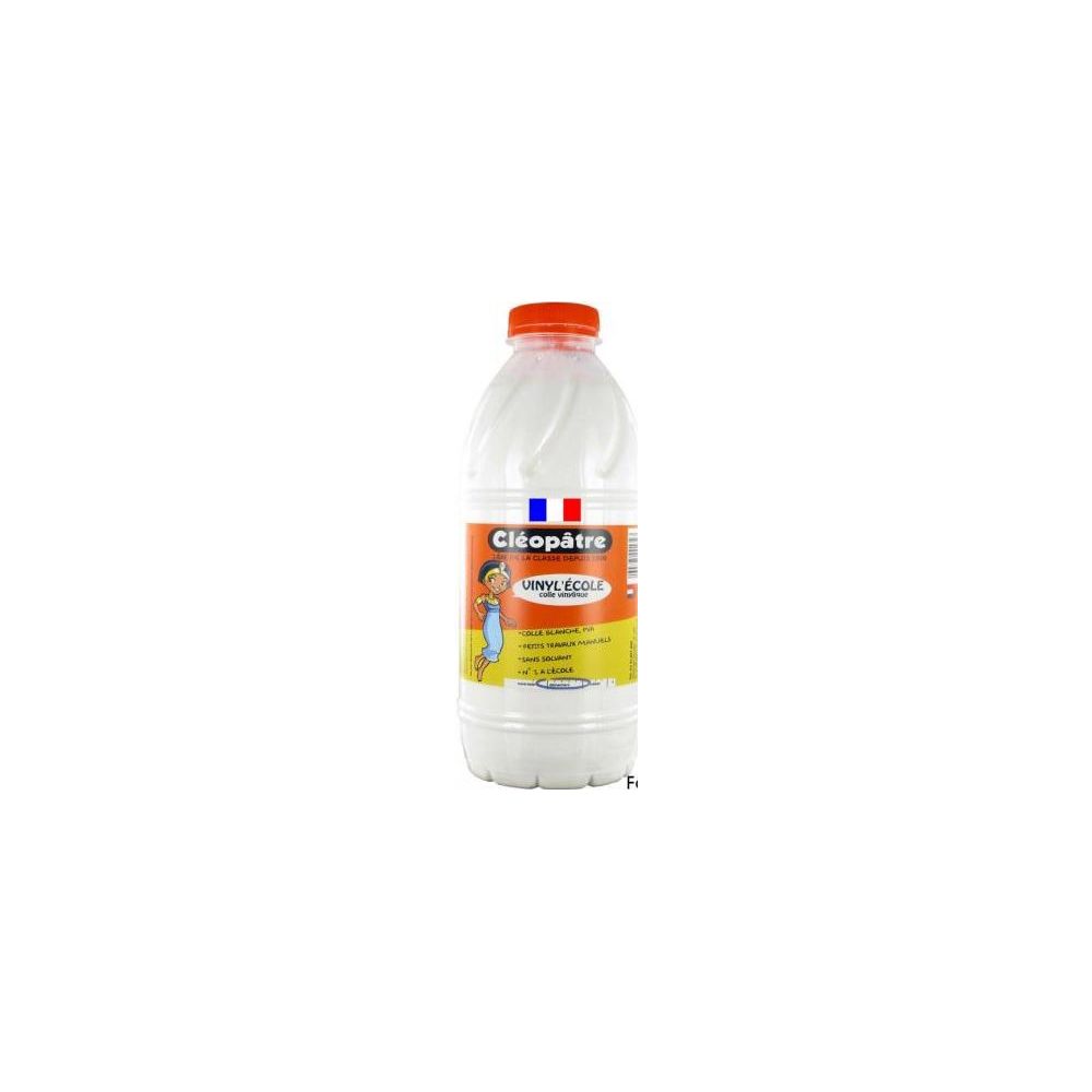 Colle blanche vinylique CLEOPATRE Vinyl' Ecole - 0.5 litre