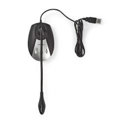 Nedis MICDU100BK microphone Noir, Gris