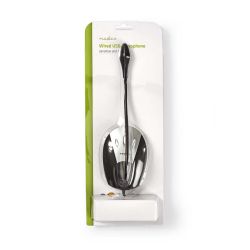 Nedis MICDU100BK microphone Noir, Gris