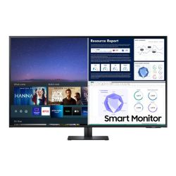 Moniteur 43" SAMSUNG multifonct. UHD LS43AM700UUXEN HDMI/USB/BT/WIFI