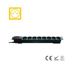PDU Rack 1U 8 prises FR