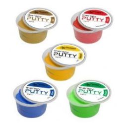 Pâte à modeler rééducatif (5 résiliences/couleurs)