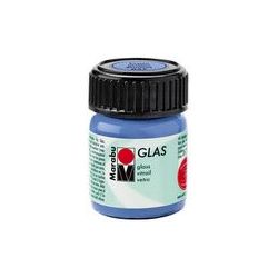 Peinture pour verre MARABU GLAS - BLEU ULTRAMARIN - 15 ml